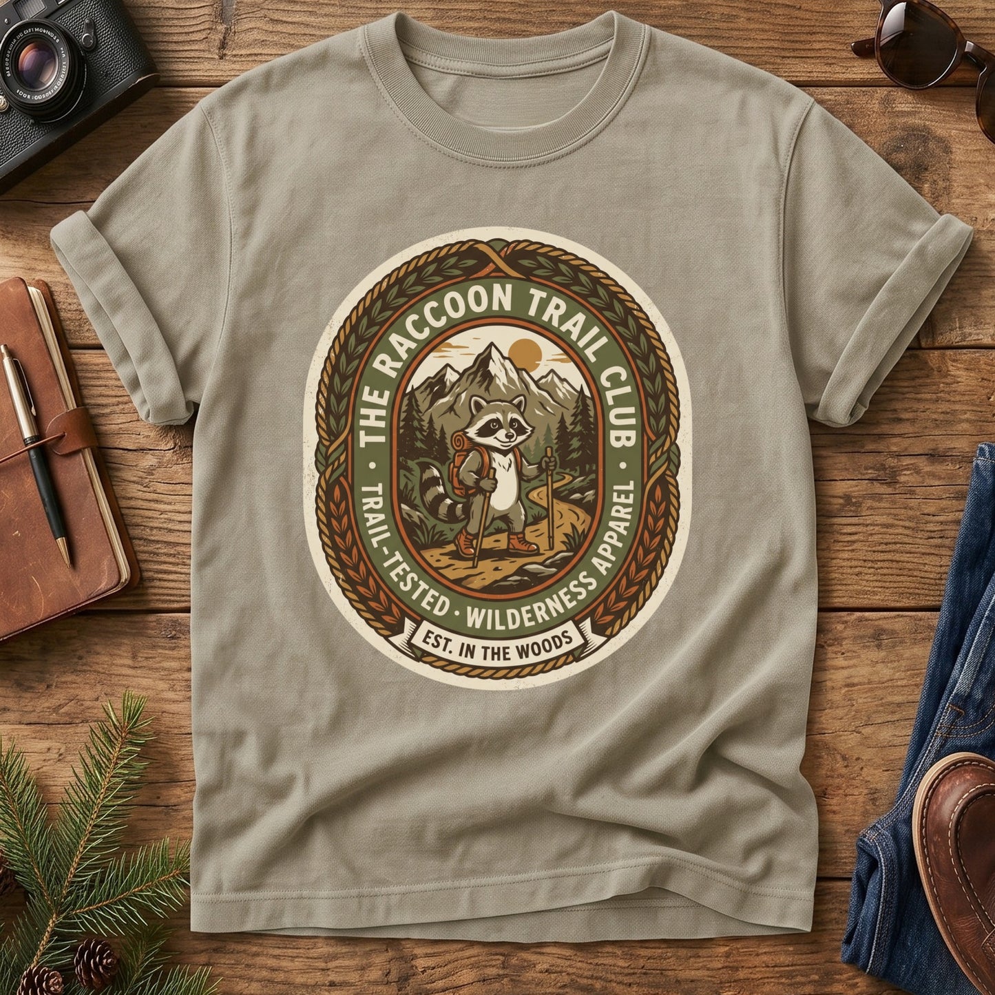 The Raccoon Campfire Shirt
