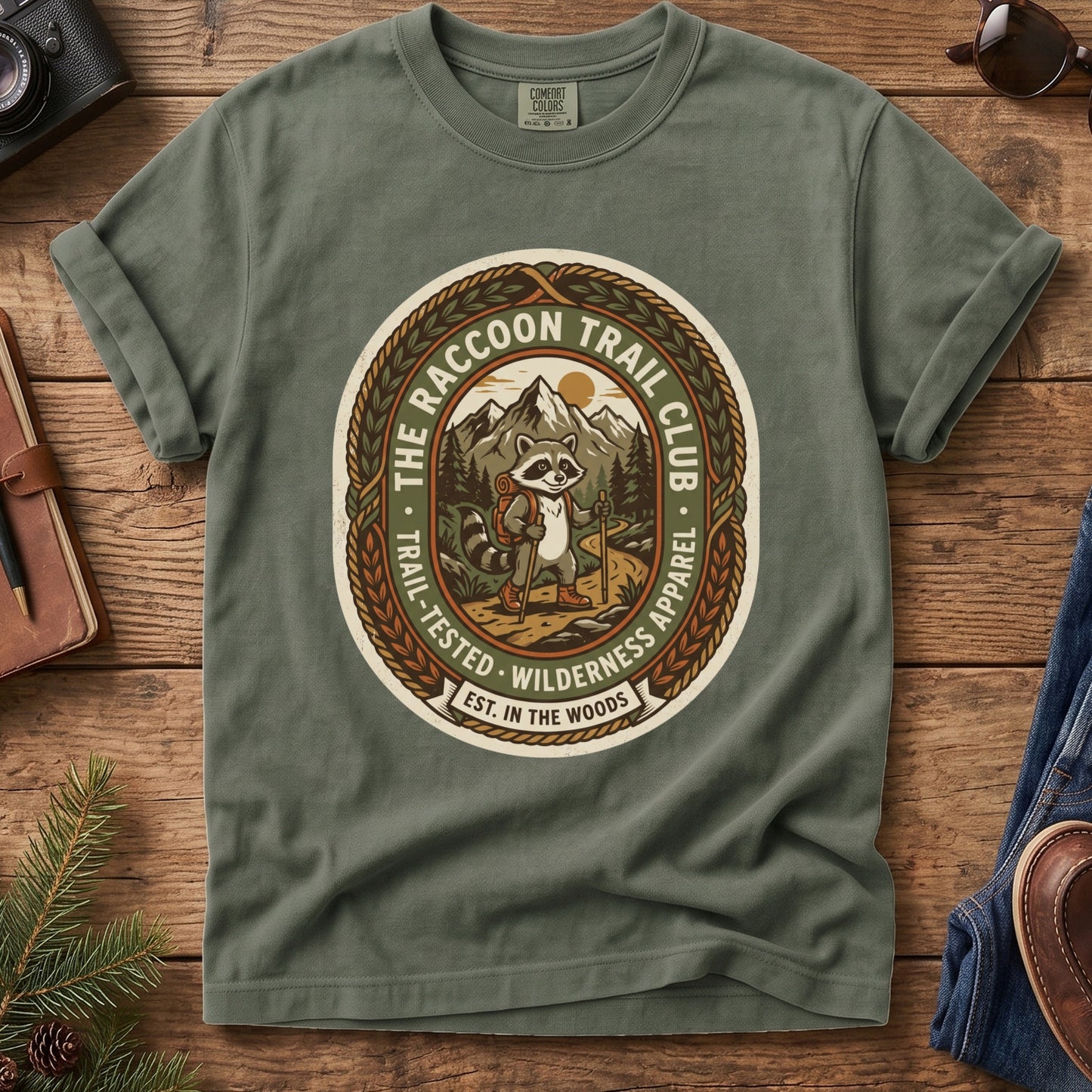 The Raccoon Campfire Shirt