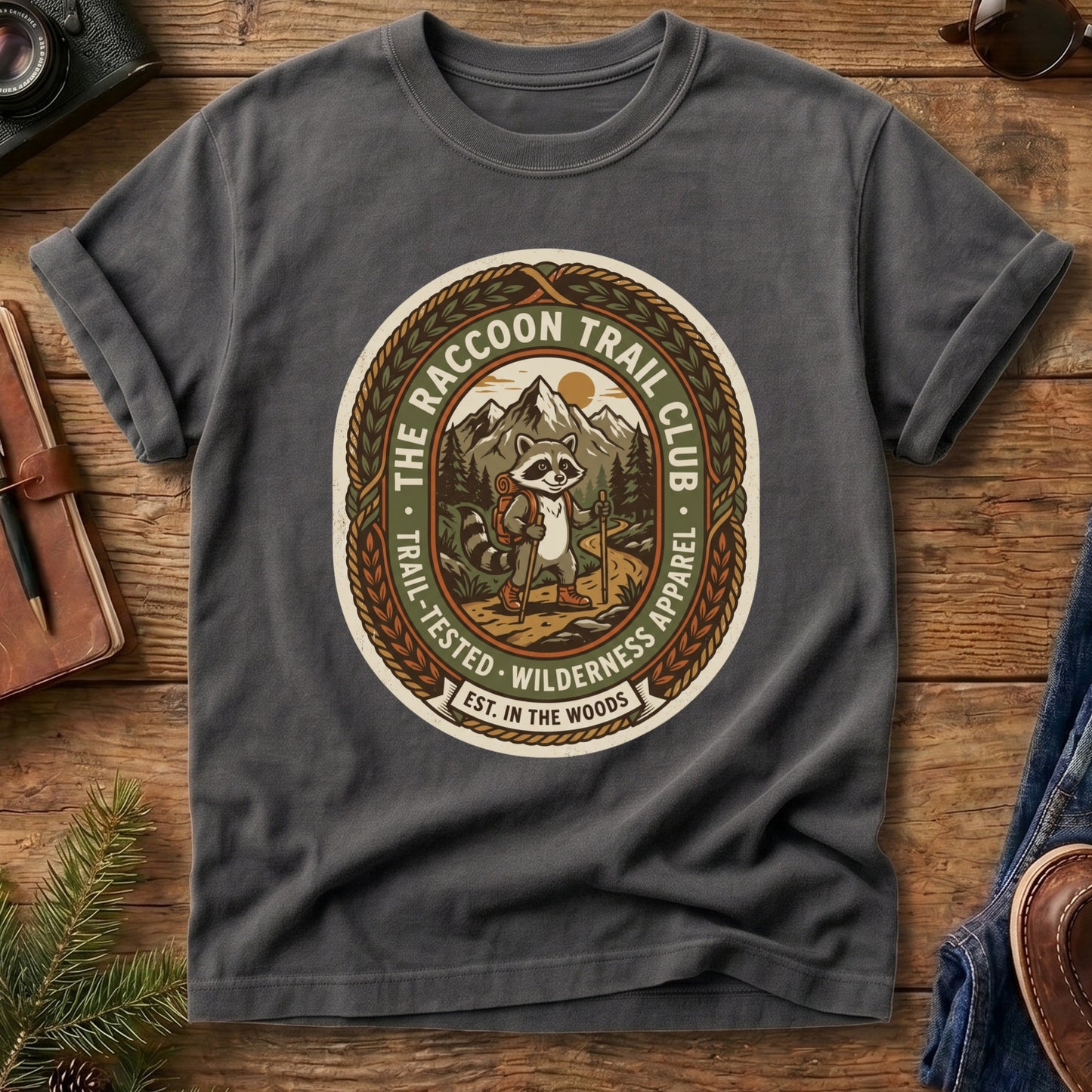 The Raccoon Campfire Shirt
