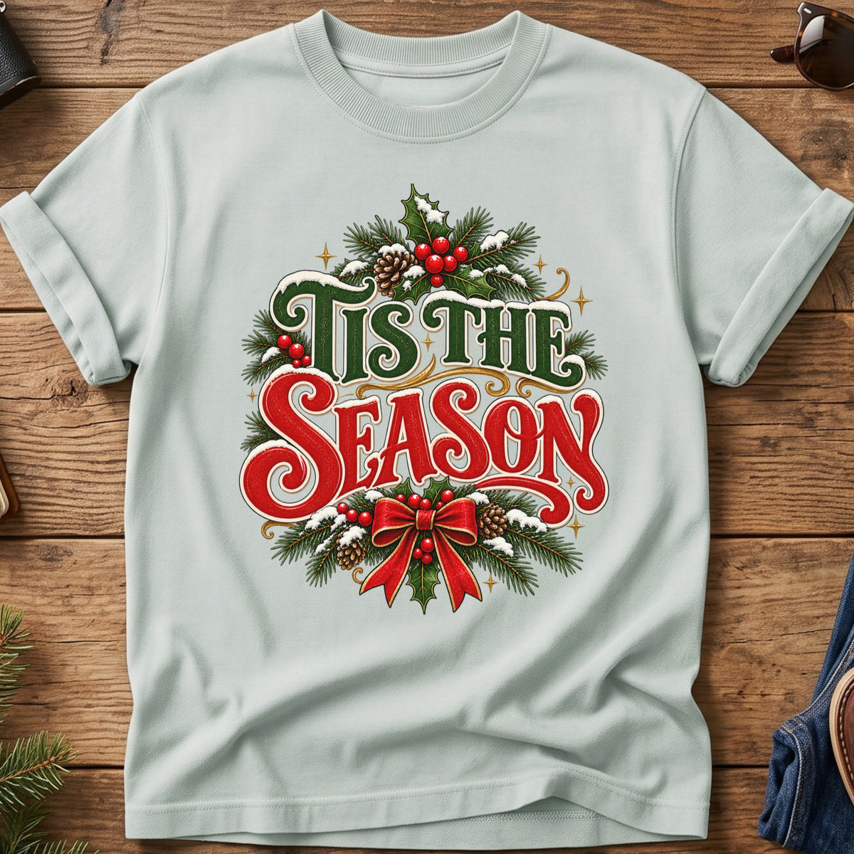 'Tis the Season Christmas Tee