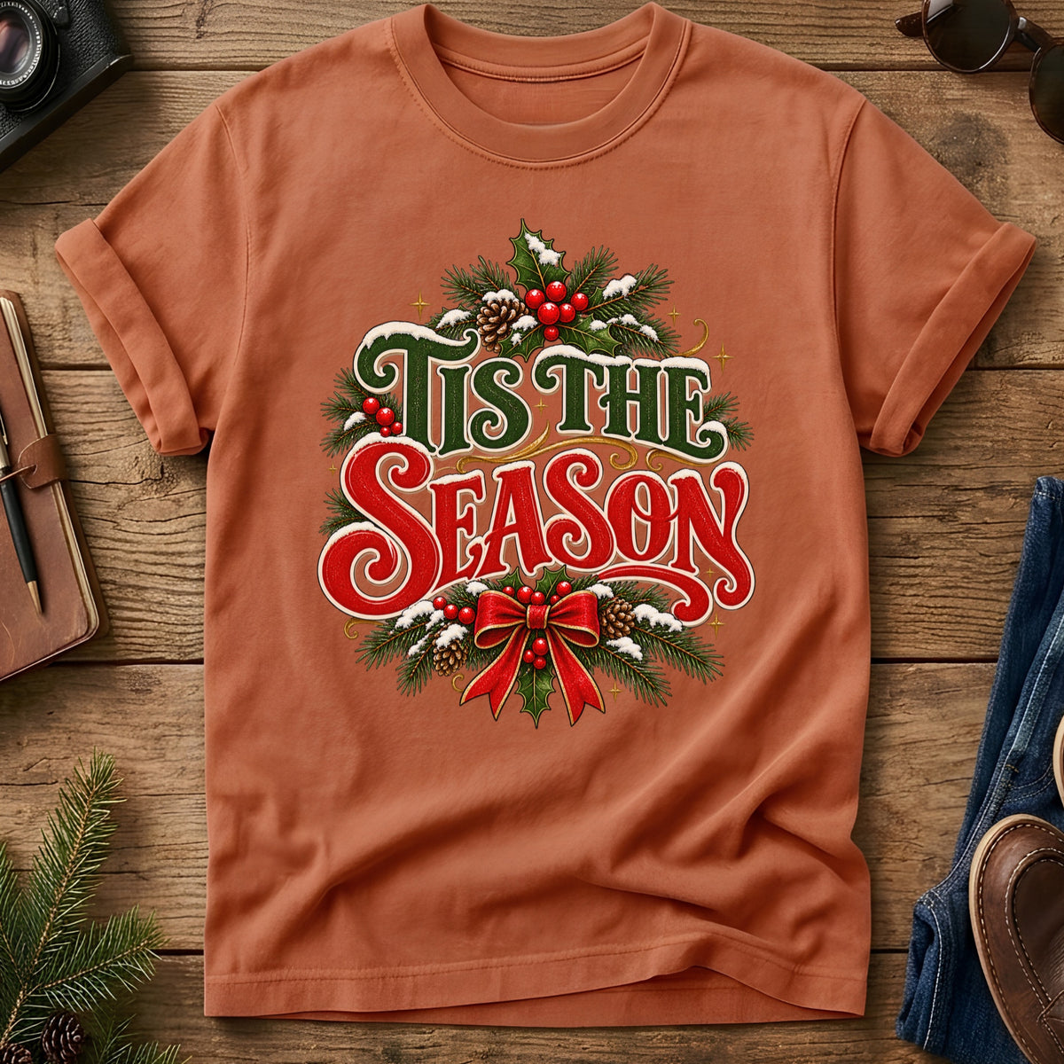 'Tis the Season Christmas Tee