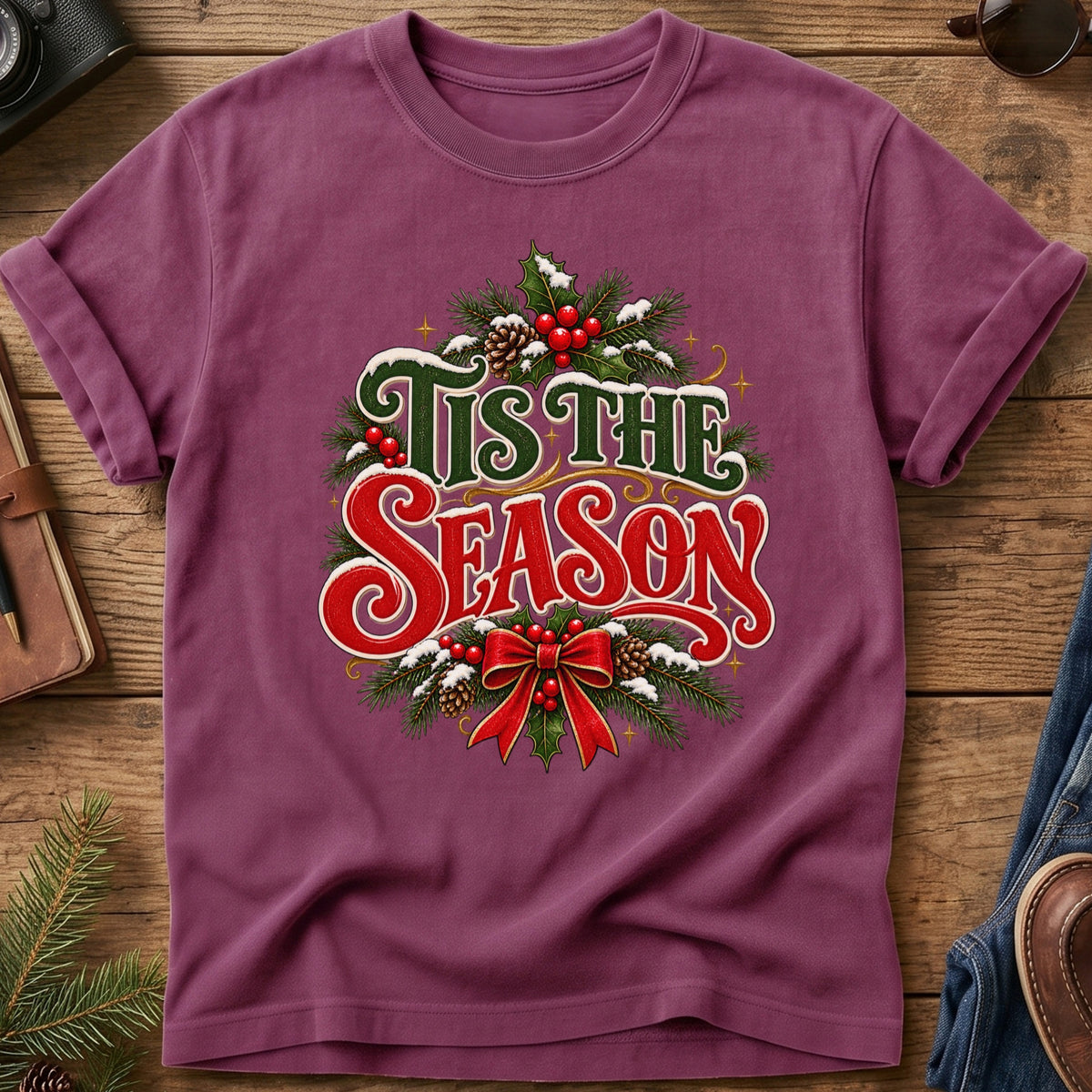 'Tis the Season Christmas Tee