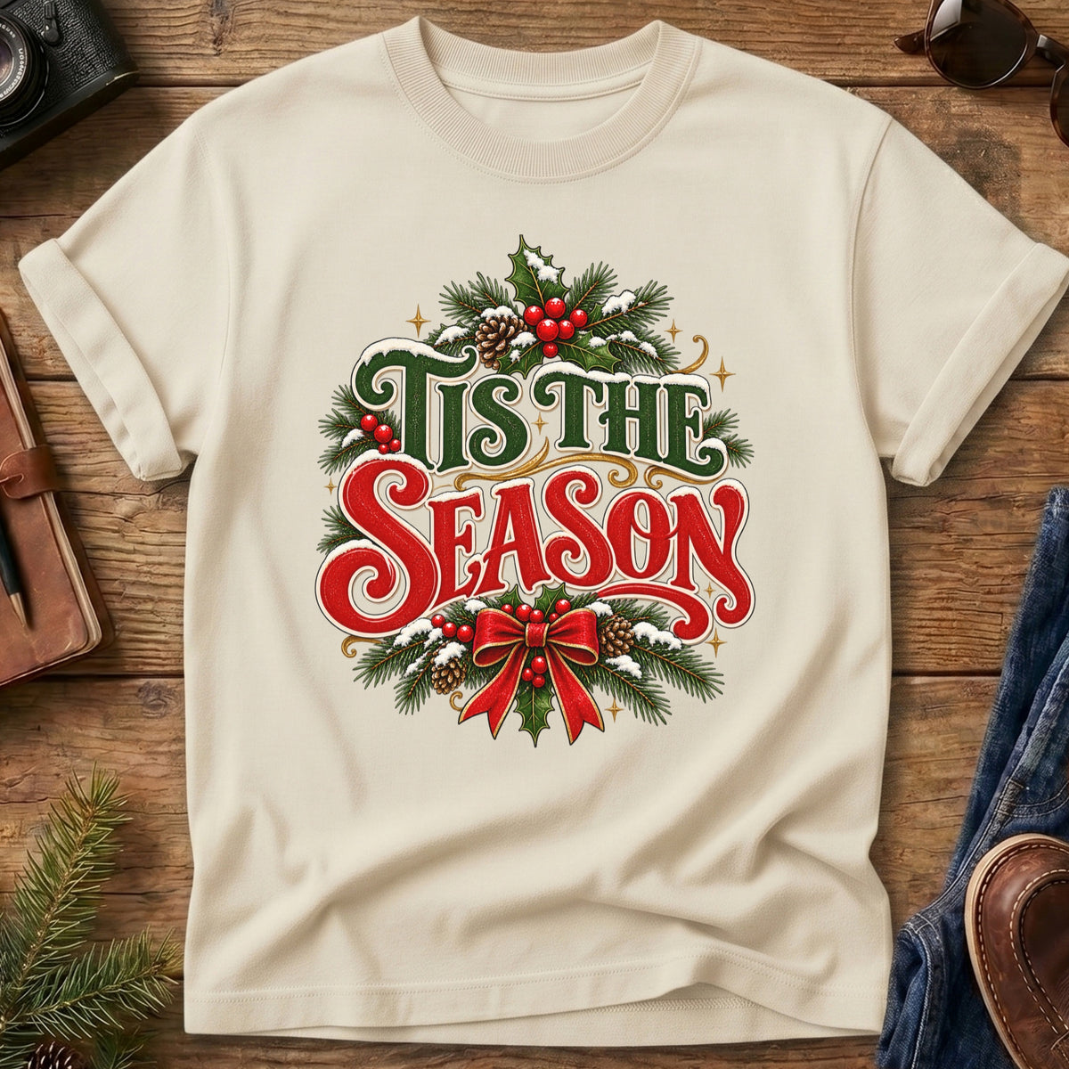 'Tis the Season Christmas Tee