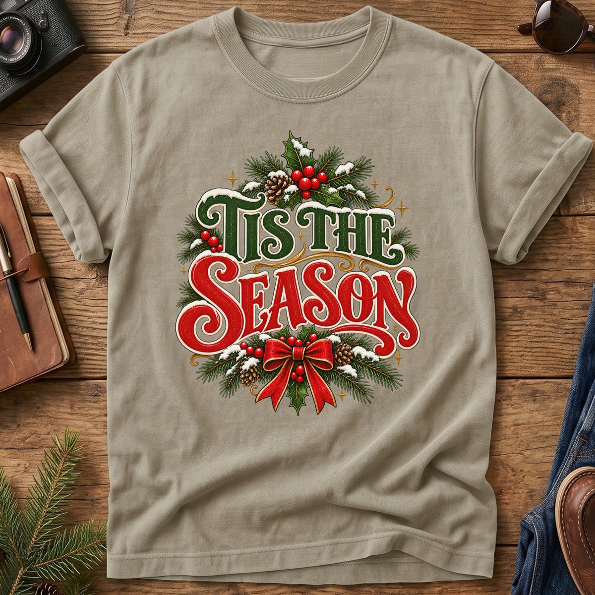 'Tis the Season Christmas Tee