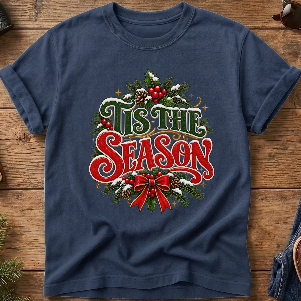 'Tis the Season Christmas Tee