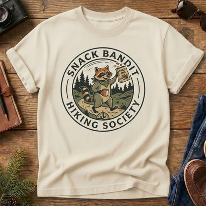 Snack Bandit Hiking Society Tee