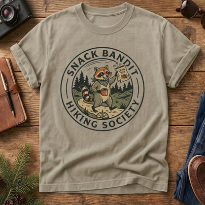 Snack Bandit Hiking Society Tee