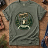 Trail Closed, Nope – Raccoon Tee – styled outdoor lifestyle photo