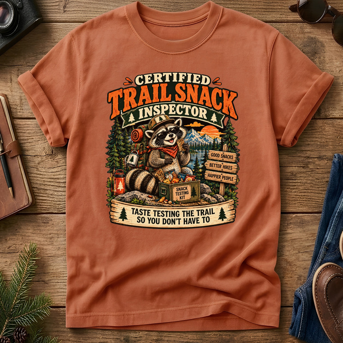 Trail Snack Inspector Tee