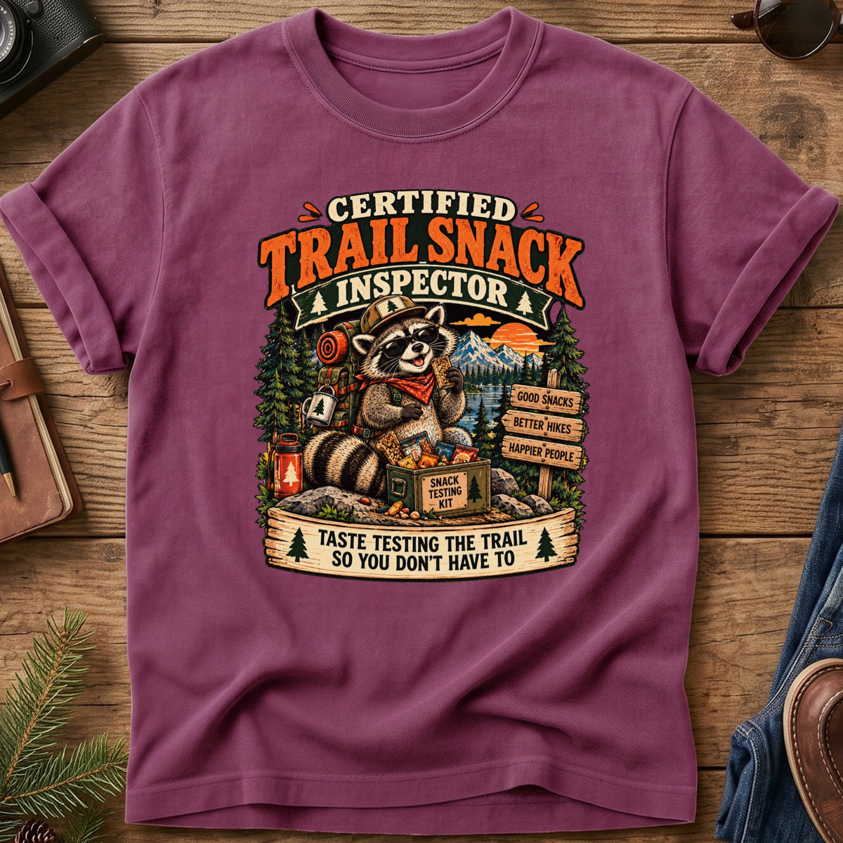 Trail Snack Inspector Tee