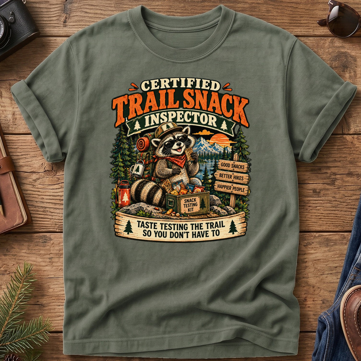 Trail Snack Inspector Tee