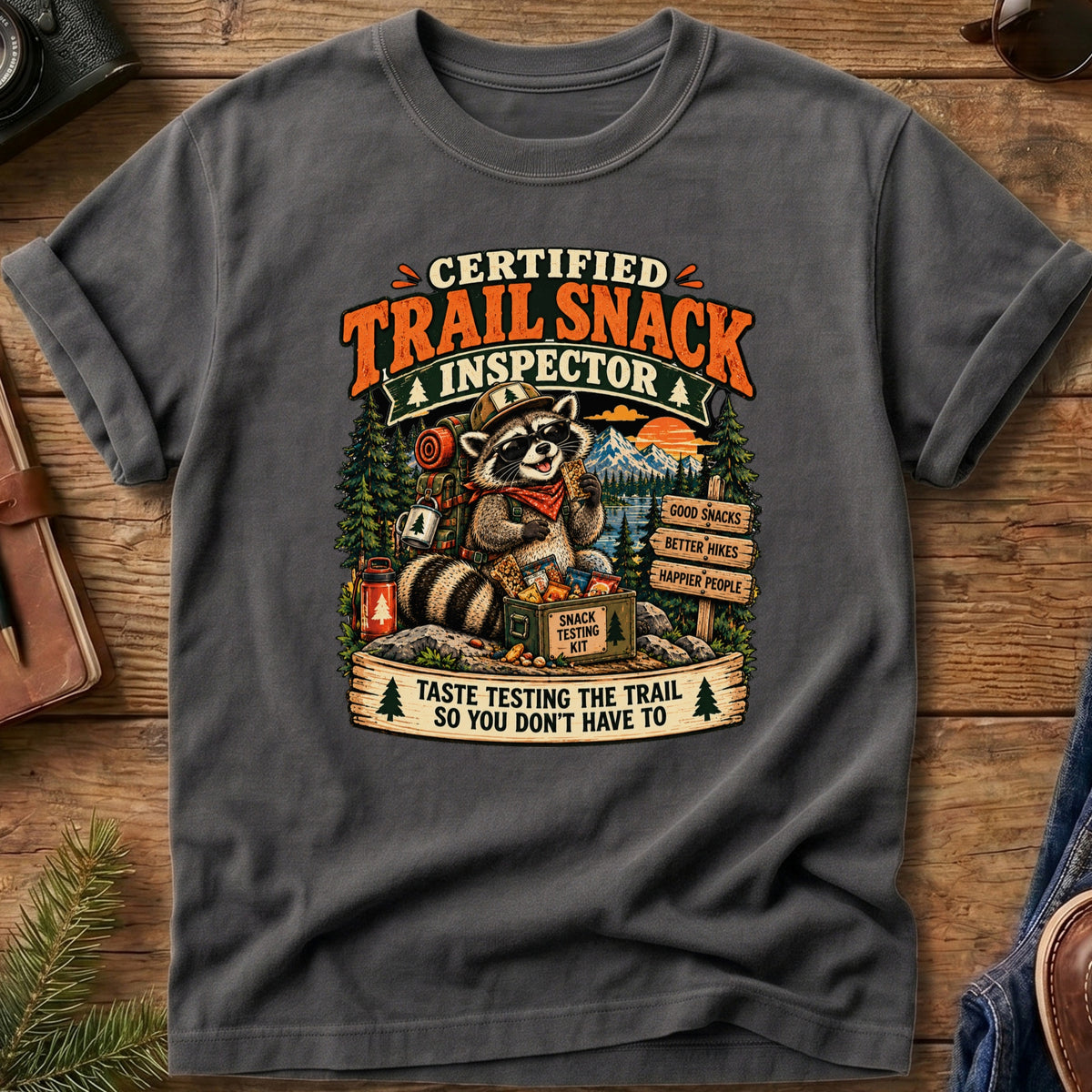 Trail Snack Inspector Tee