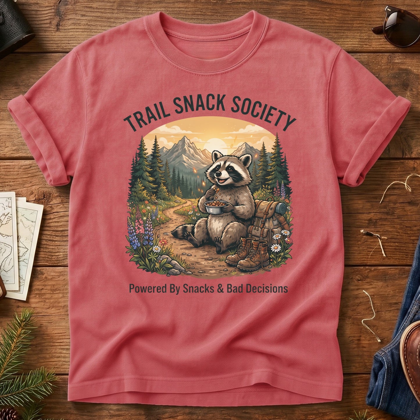 Trail Snack Society Tee