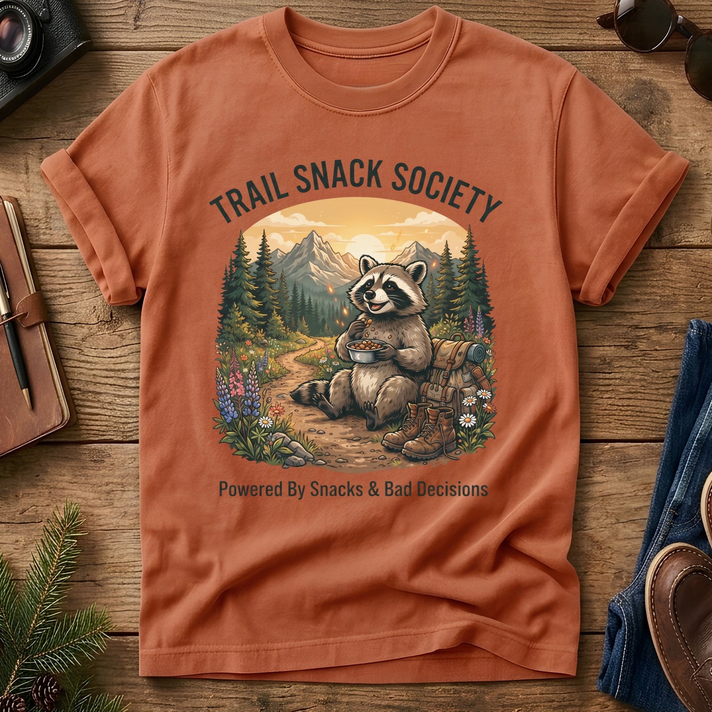 Trail Snack Society Tee