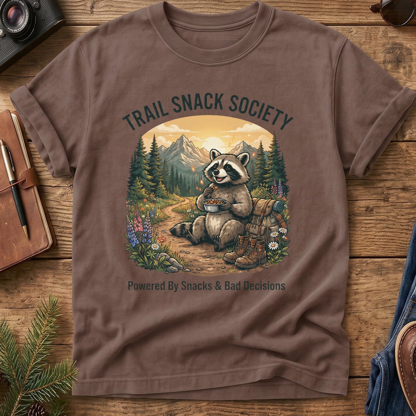 Trail Snack Society Tee