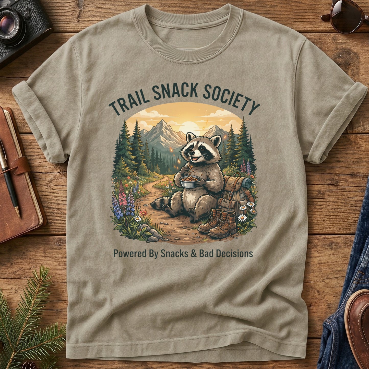 Trail Snack Society Tee