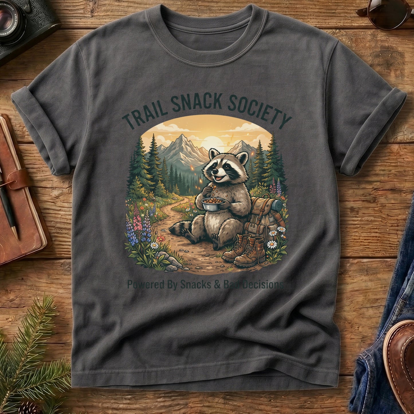 Trail Snack Society Tee