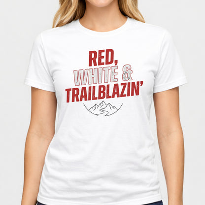 Trailblazin Red & White T-Shirt