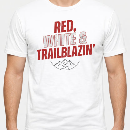Trailblazin Red & White T-Shirt