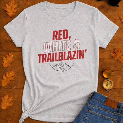 Trailblazin Red & White T-Shirt