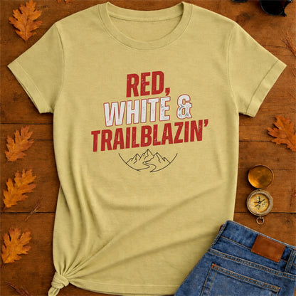 Trailblazin Red & White T-Shirt