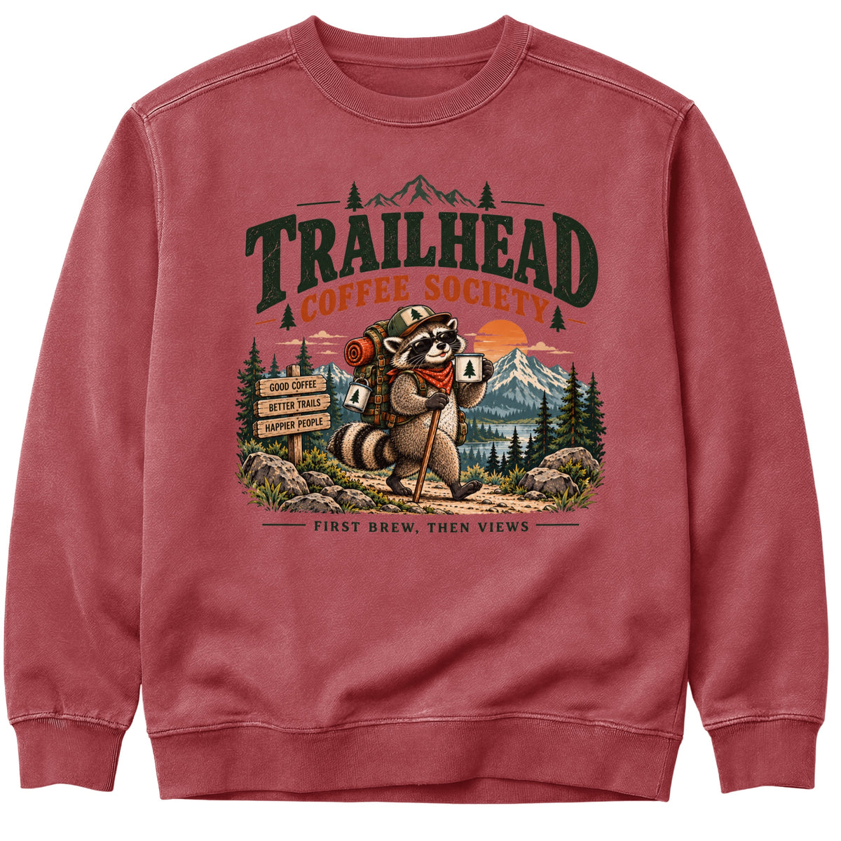 Trailhead Coffee Society Sweatshirt
