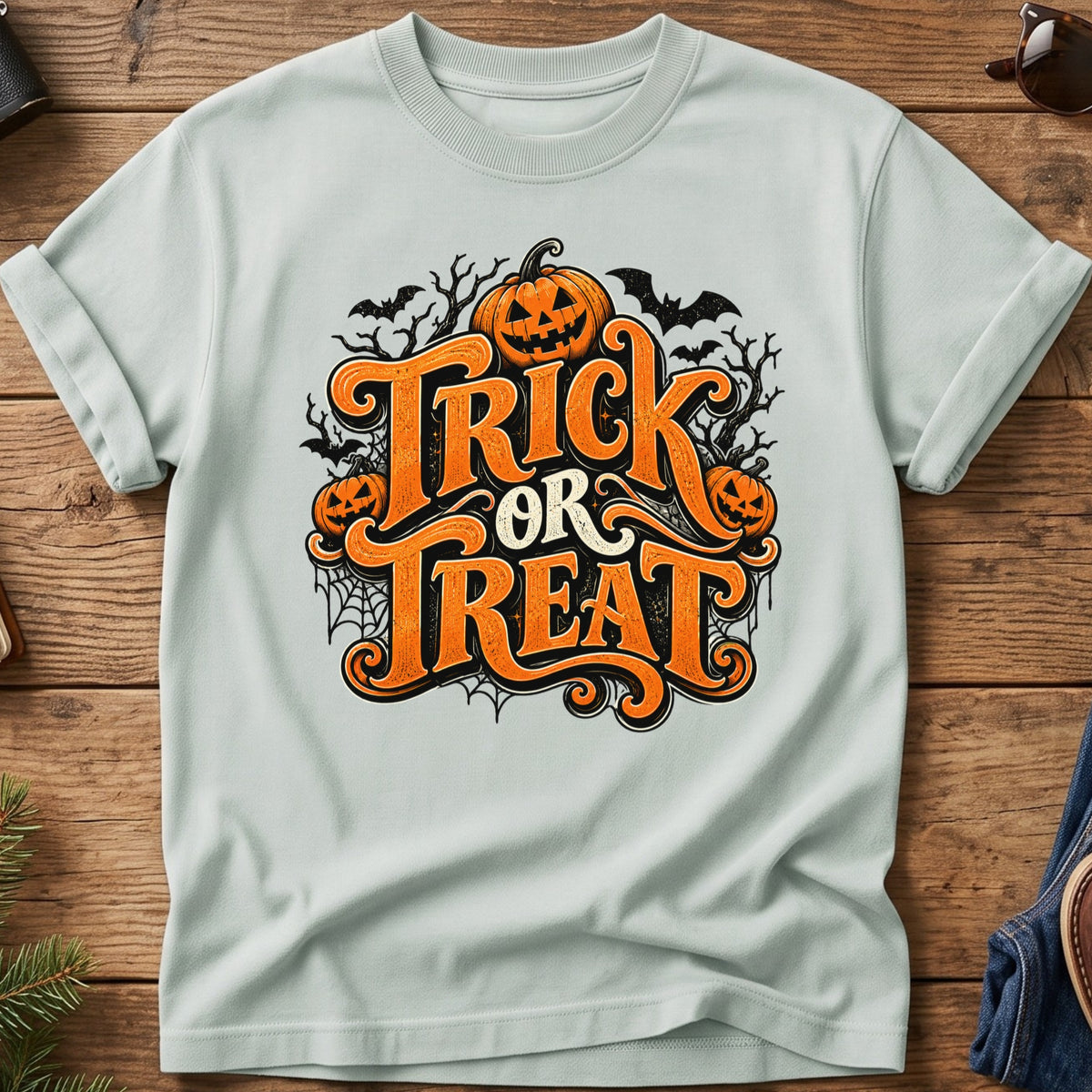 Trick or Treat Halloween Tee
