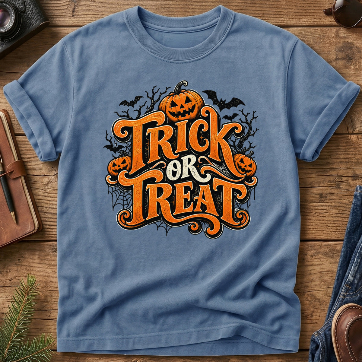 Trick or Treat Halloween Tee