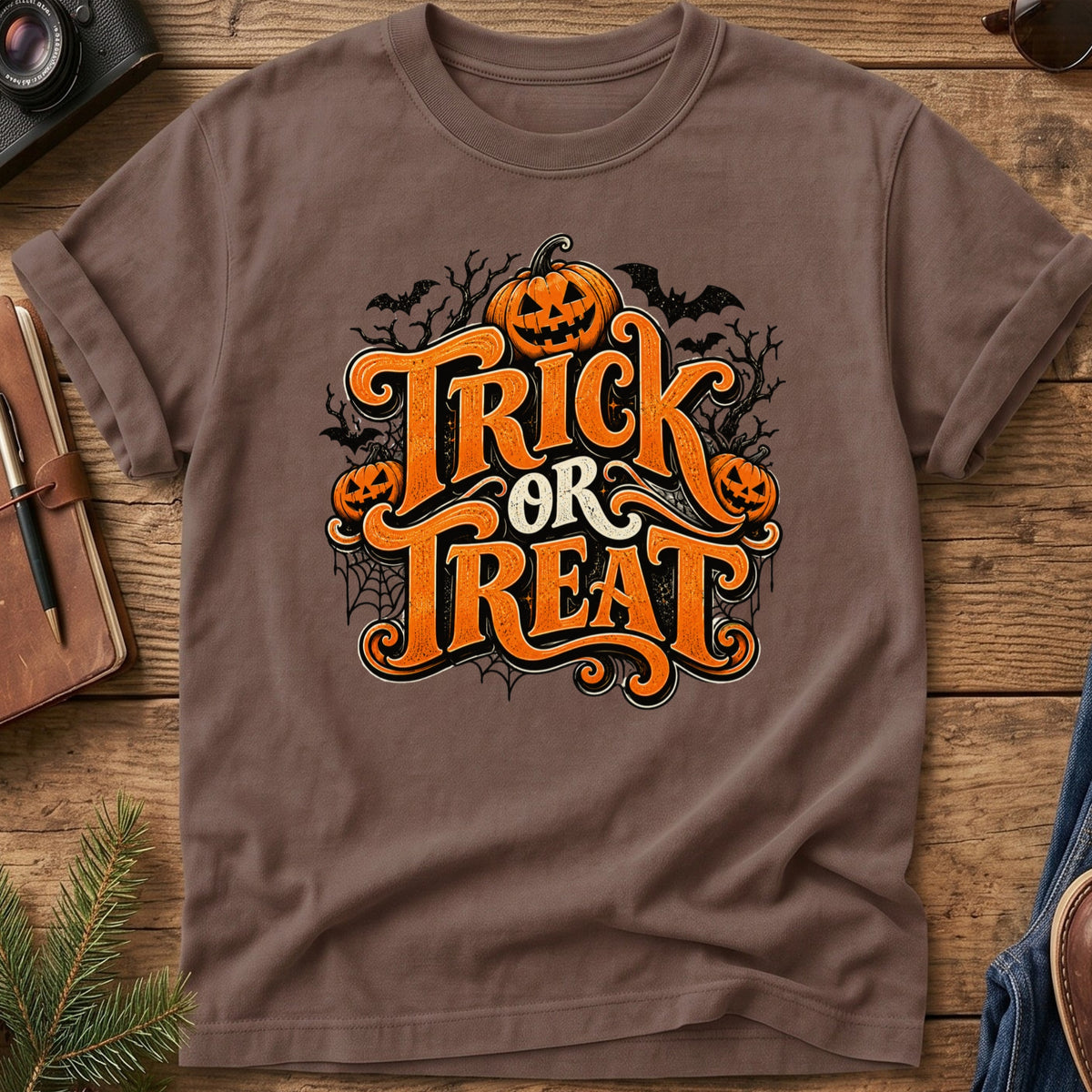 Trick or Treat Halloween Tee