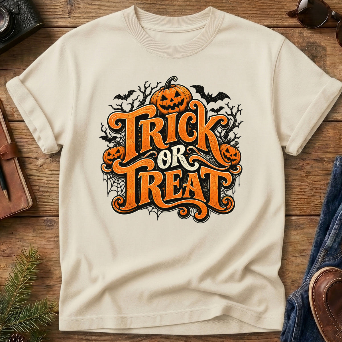 Trick or Treat Halloween Tee