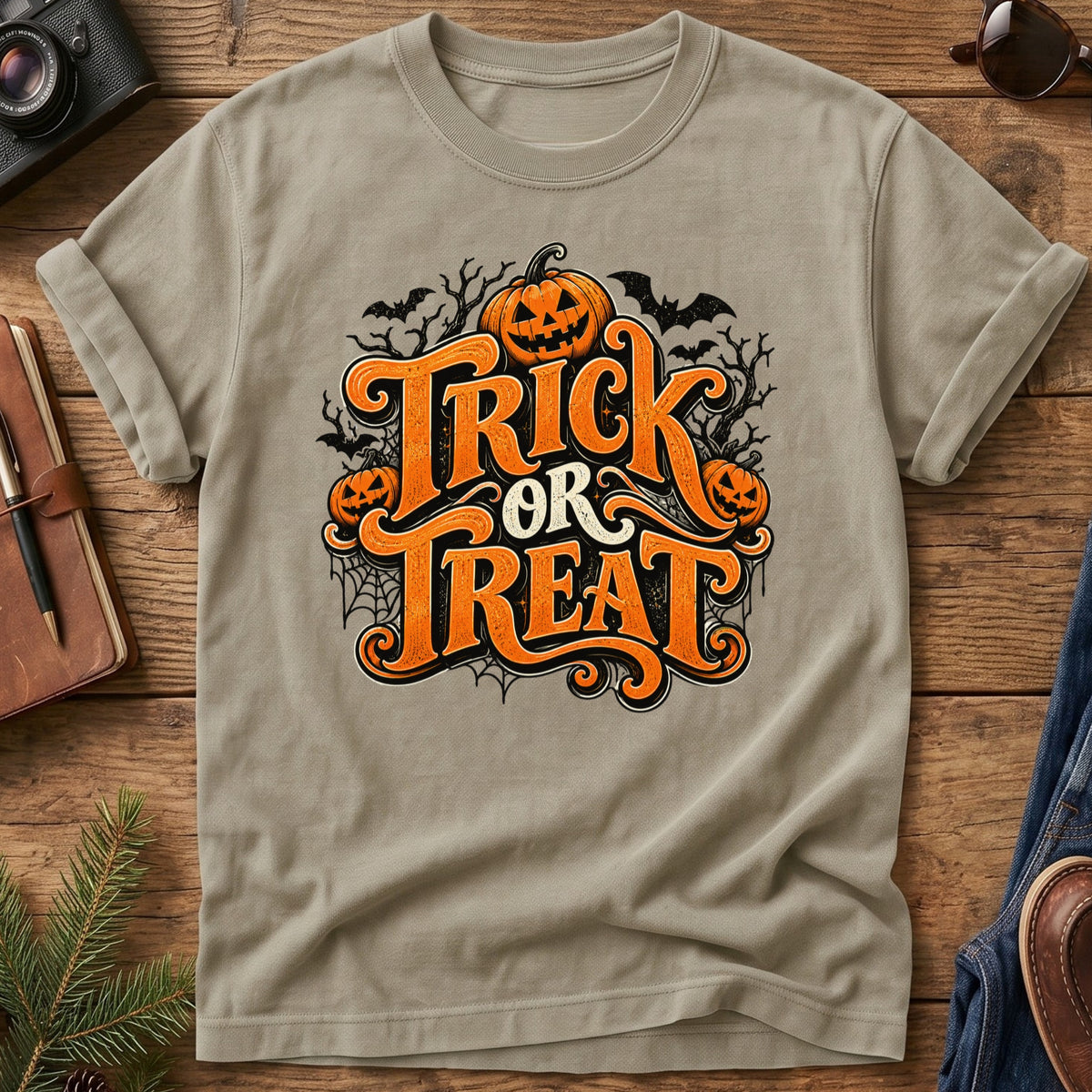 Trick or Treat Halloween Tee
