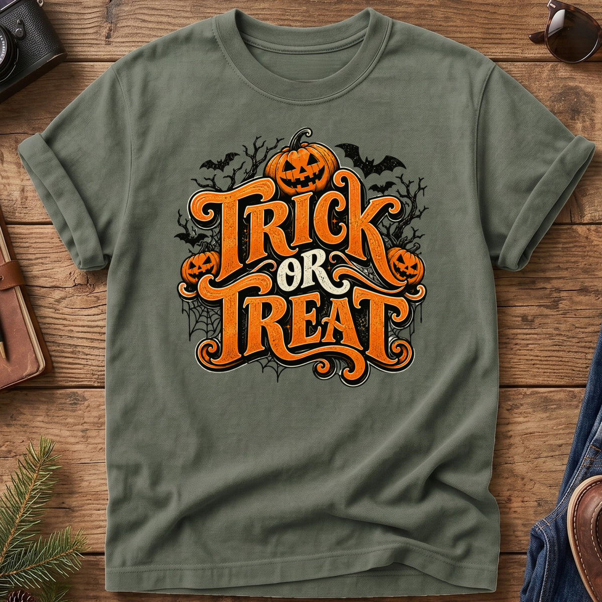 Trick or Treat Halloween Tee