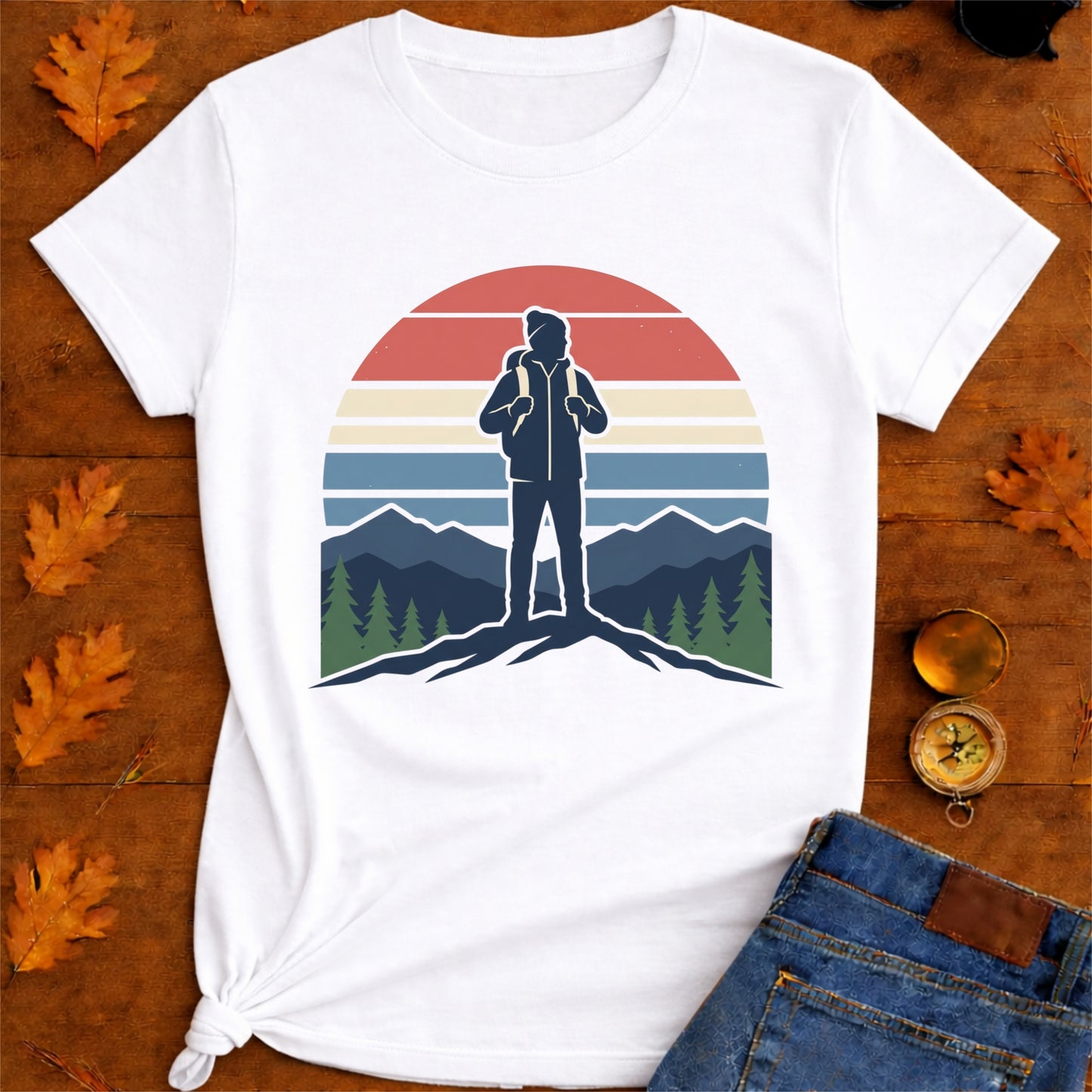 USA Retro Ridge T-Shirt