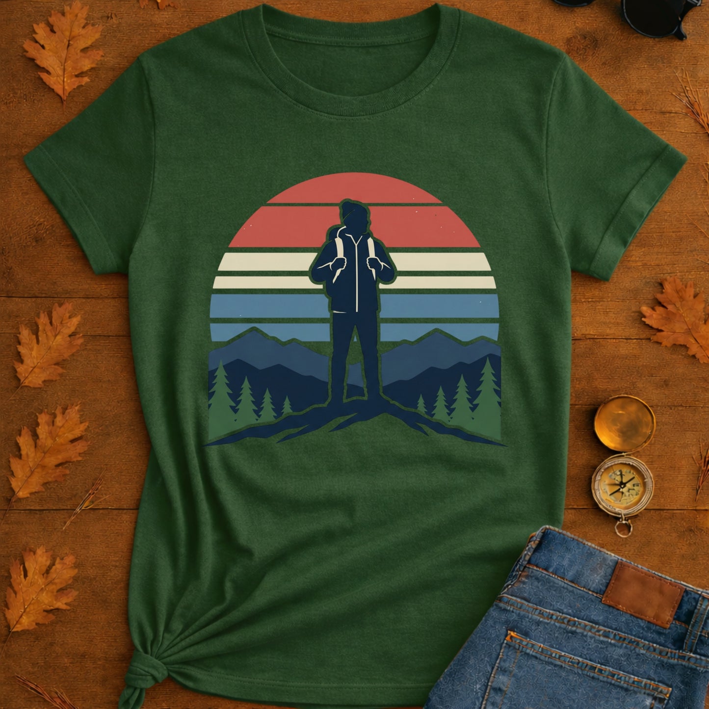 USA Retro Ridge T-Shirt