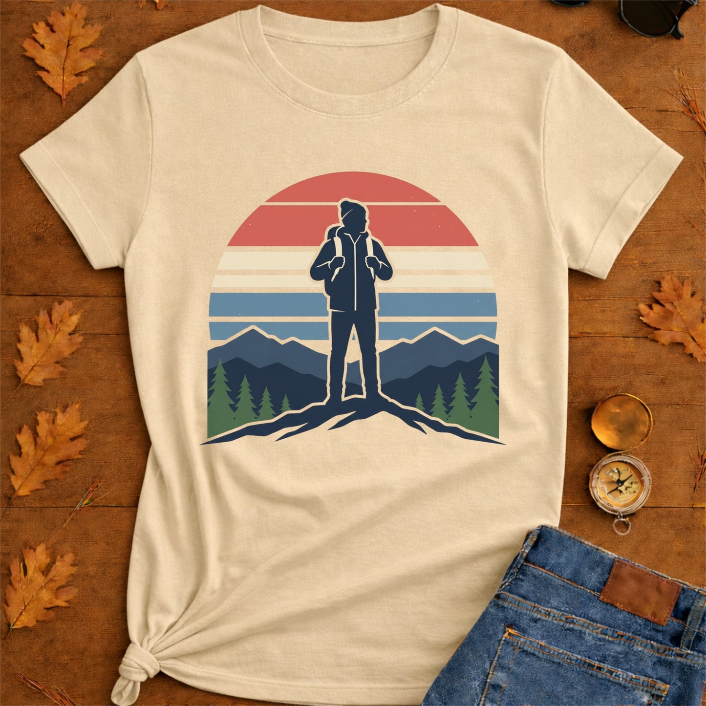 USA Retro Ridge T-Shirt