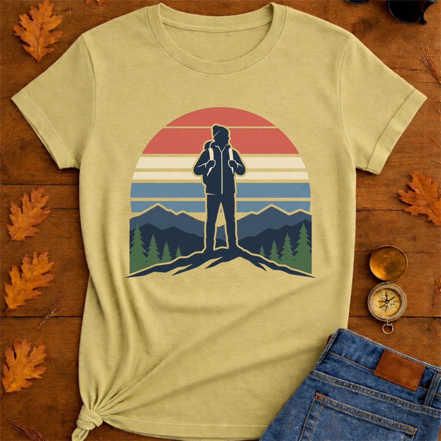 USA Retro Ridge T-Shirt