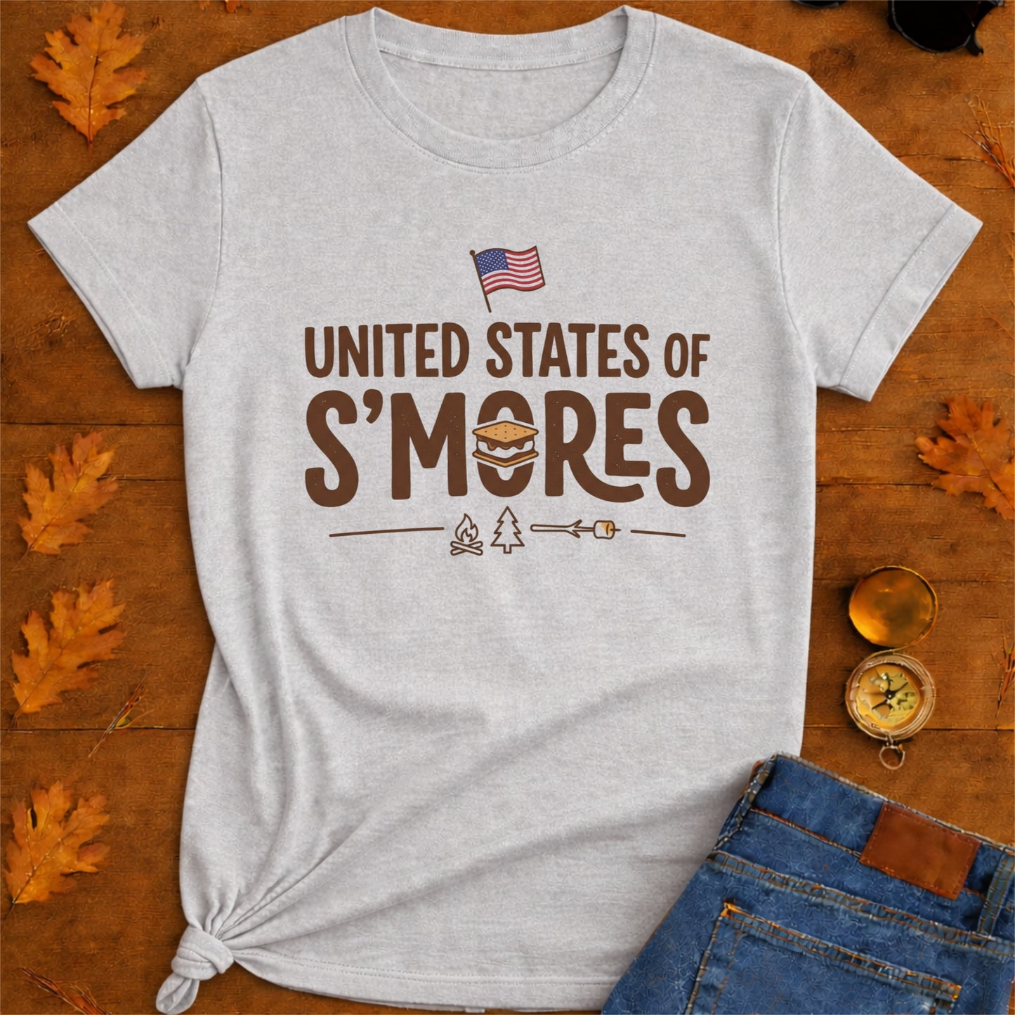 Explore More Retro Mountain Sunset Hiking T-Shirt