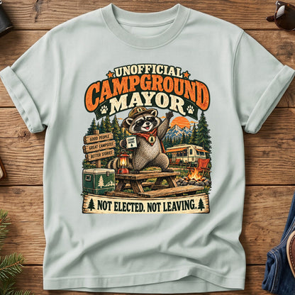 Unofficial Campground Mayor Tee