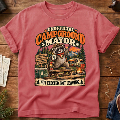 Unofficial Campground Mayor Tee