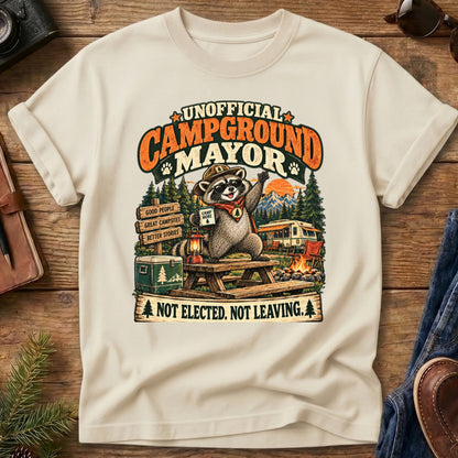 Unofficial Campground Mayor Tee