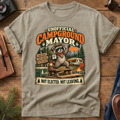 Unofficial Campground Mayor Tee