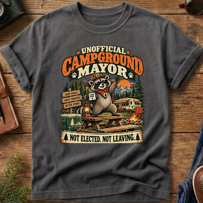 Unofficial Campground Mayor Tee