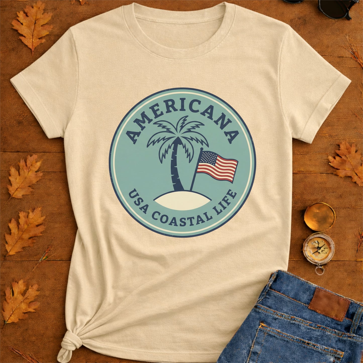 Usa coastal life  T-Shirt