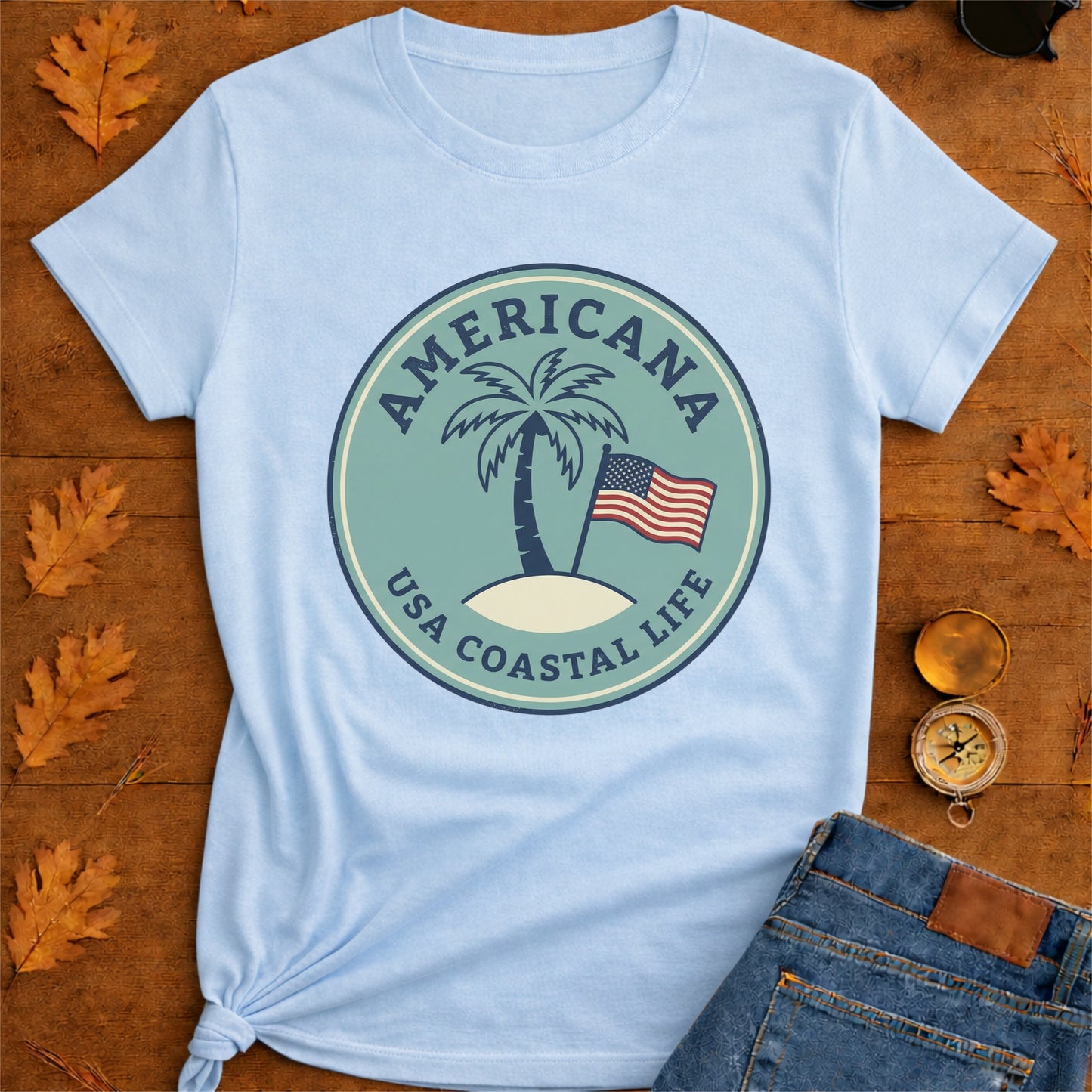 Usa coastal life  T-Shirt