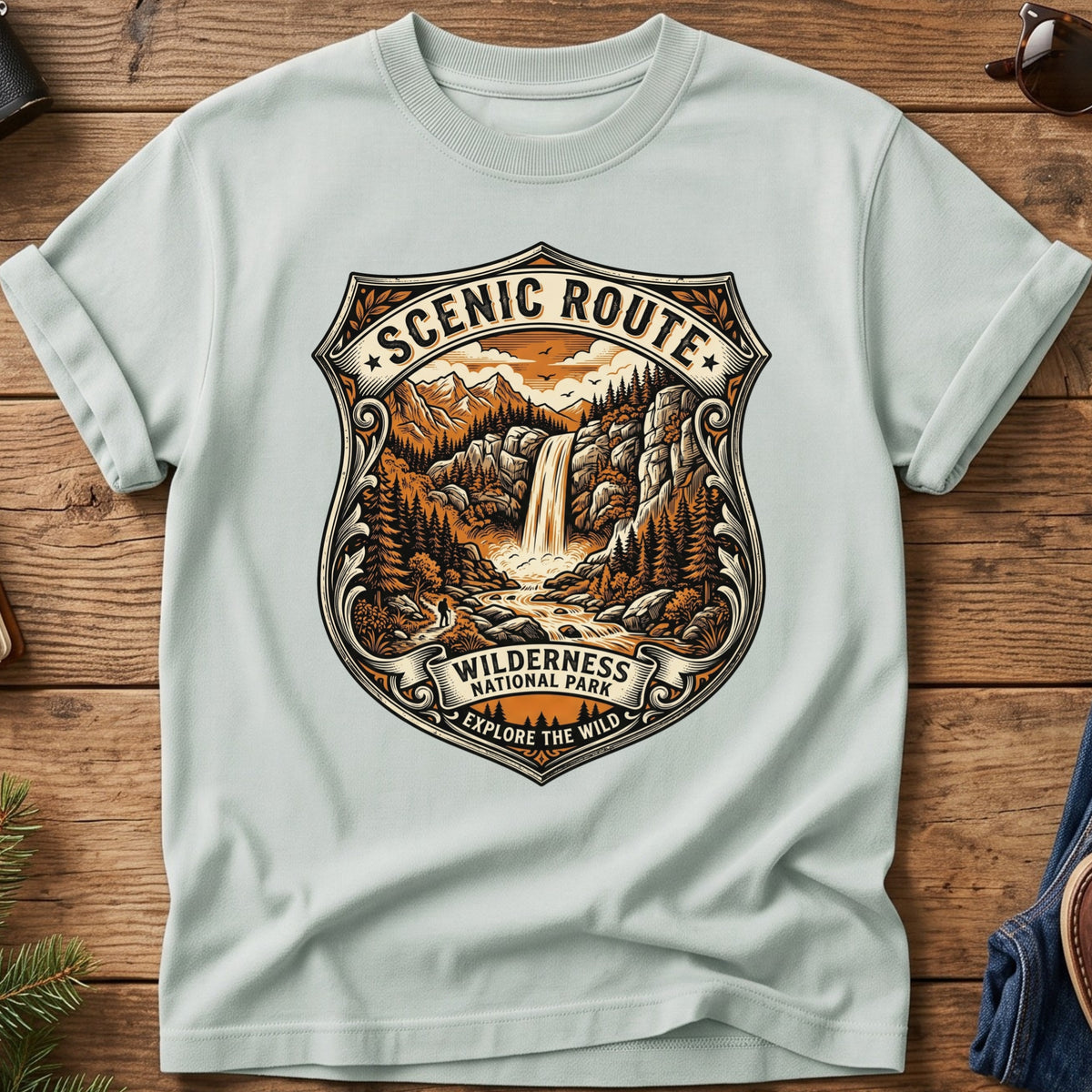 Waterfall Explorer Tee