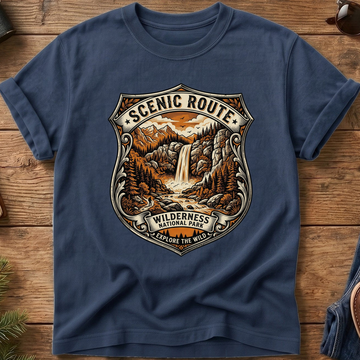 Waterfall Explorer Tee