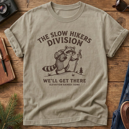 We'll Get There Slow Hikers Division Tee – product photo 5