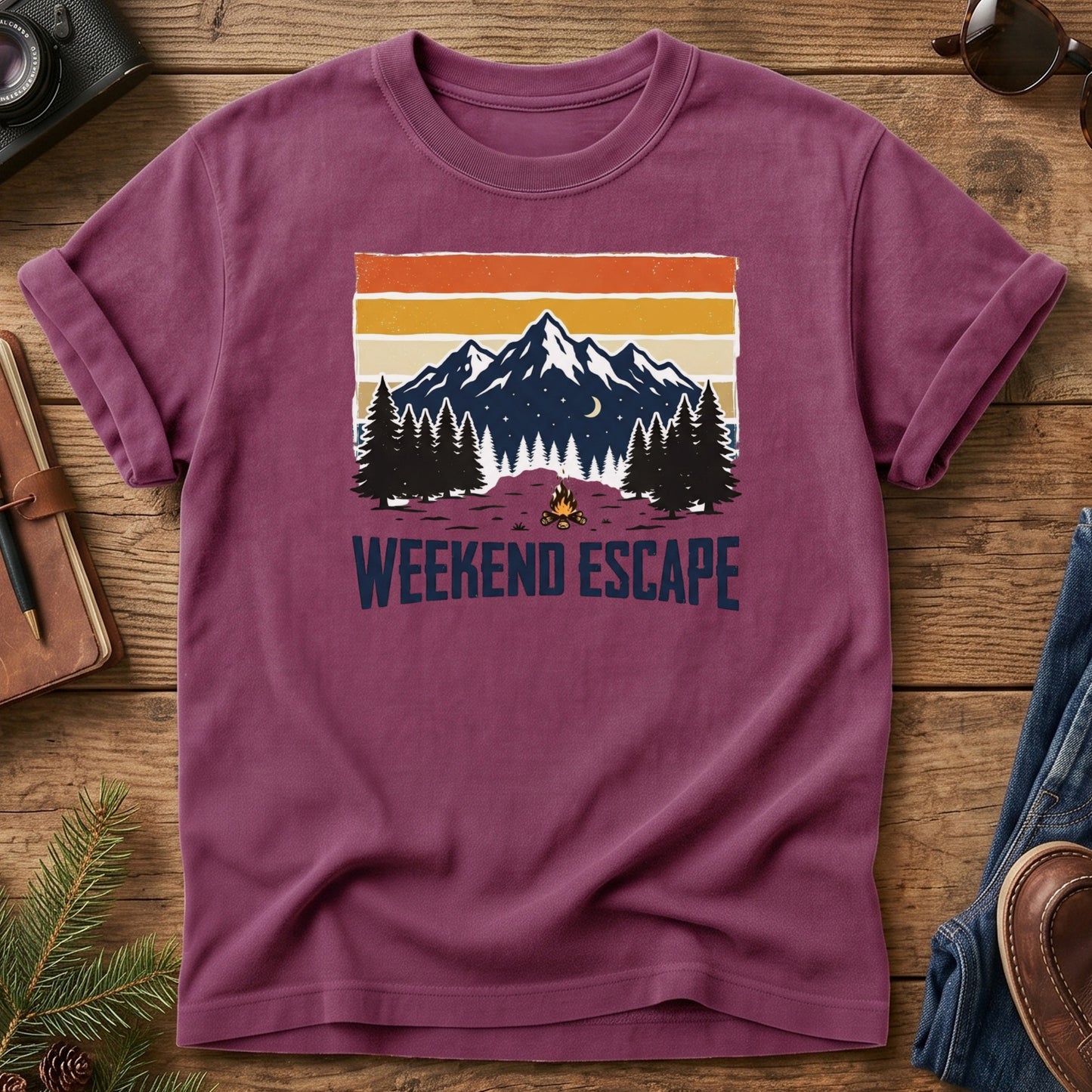Weekend Escape Mountain Tee