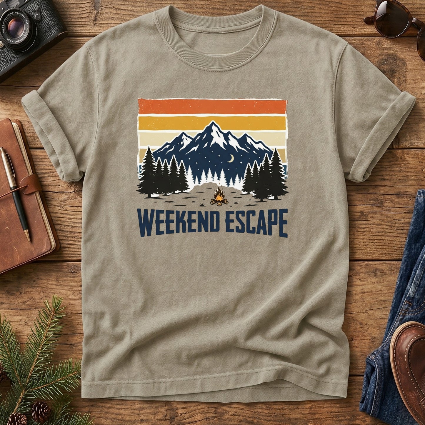Weekend Escape Mountain Tee
