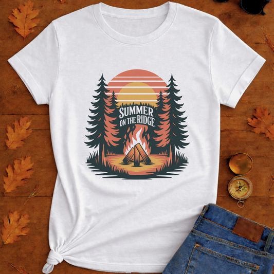 Summer on the Ridge Campfire T-Shirt